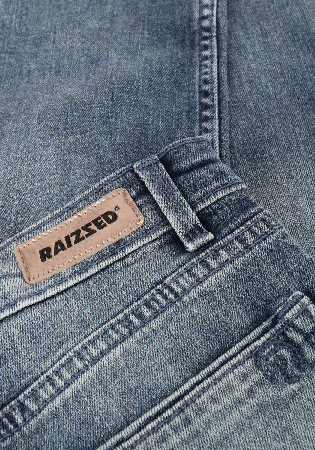 Blauwe RAIZZED Straight leg jeans MISSOURI - large