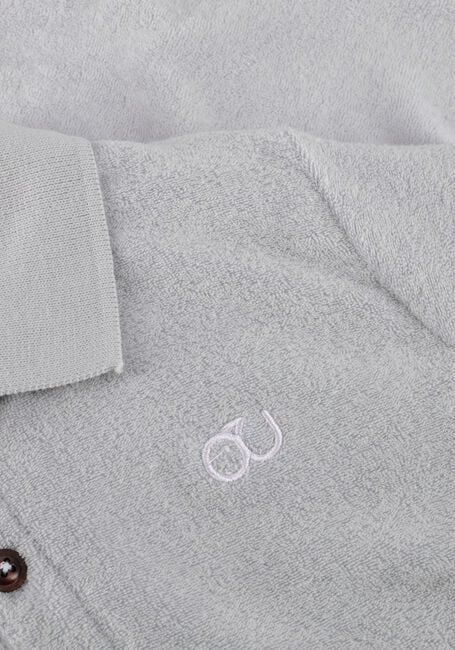 MR. LOUTRE Polo NILS Gris clair - large