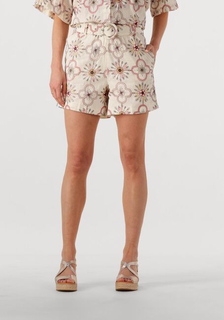EST'SEVEN Pantalon courte TRINITY SHORT BATIK en blanc - large