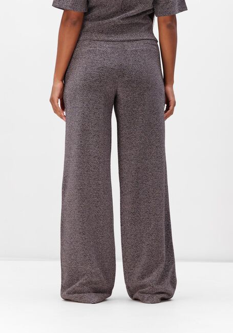 DANTE6 Pantalon large NOEMIA LUREX PANTS Anthracite - large
