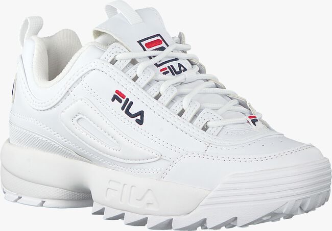 white FILA shoe DISRUPTOR S LOW WMN  - large