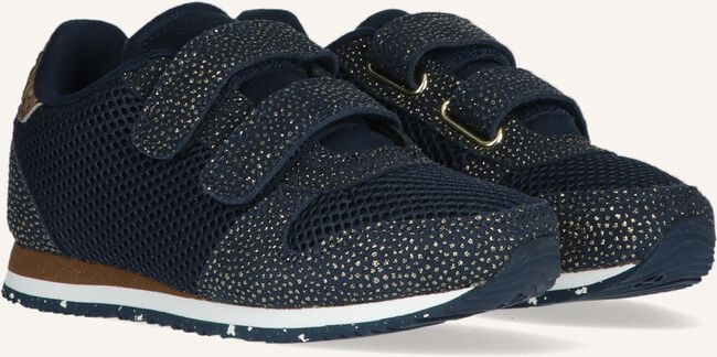 Blauwe WODEN Lage sneakers SANDRA PEARL MESH Blauwe WODEN Lage sneakers SANDRA PEARL MESH - large