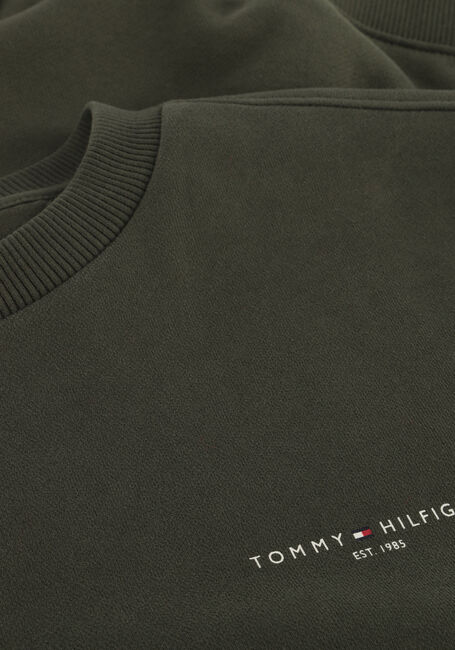 TOMMY HILFIGER Chandail MINI CORP C-NECK SWEATSHIRT Vert foncé - large