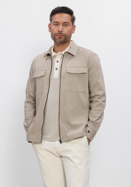 Beige CAST IRON  CF SMART SHIRTJACKET - large