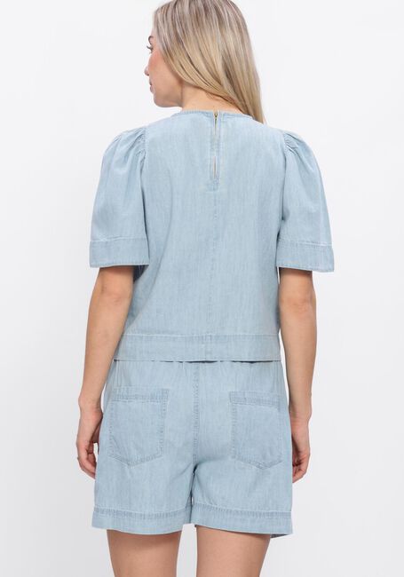 Lichtblauwe NOTRE-V Top NV-HILDEGONDE - large