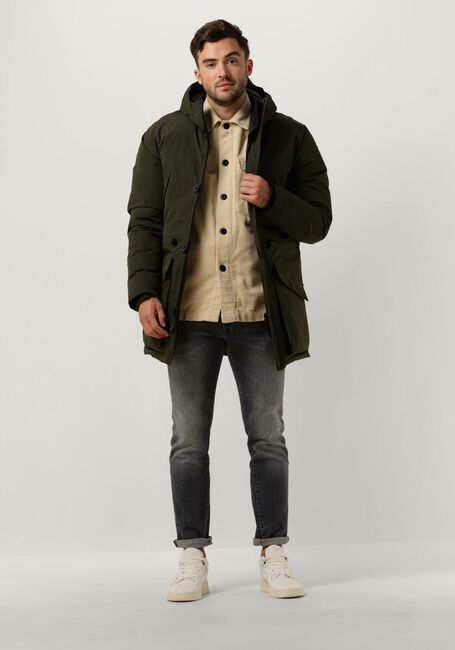 BUTCHER OF BLUE Veste matelassé NELSON PARKA en vert - large