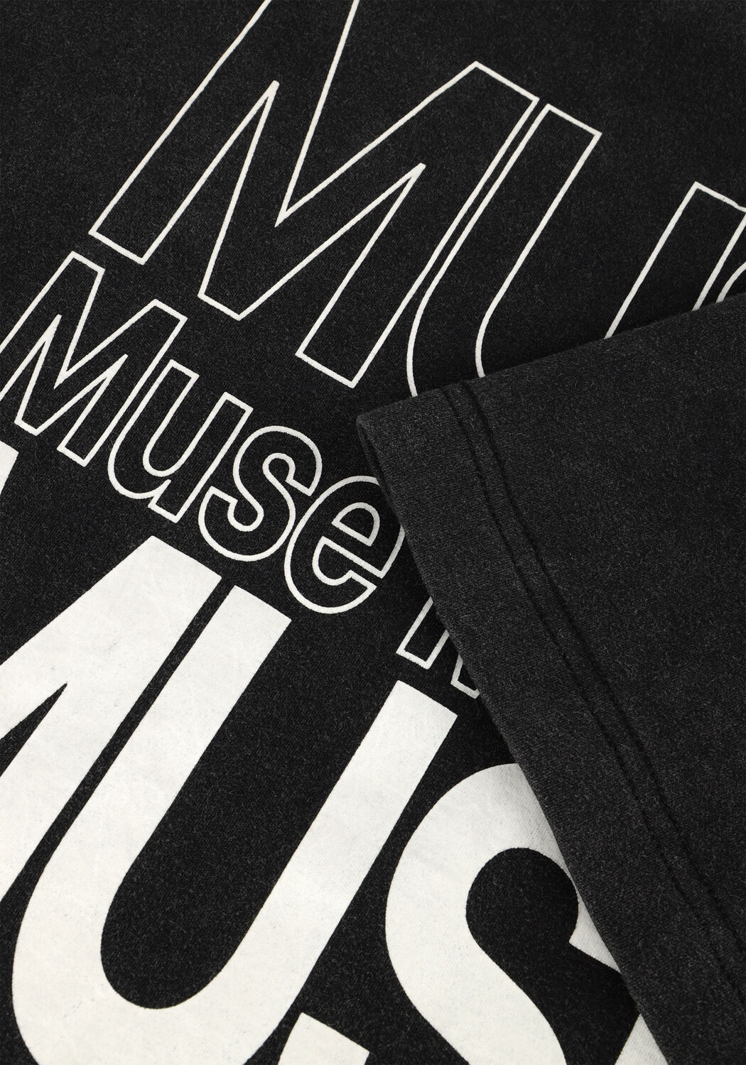 COPENHAGEN MUSE T-shirt CMMUSE-LOGO-TEE en noir - large