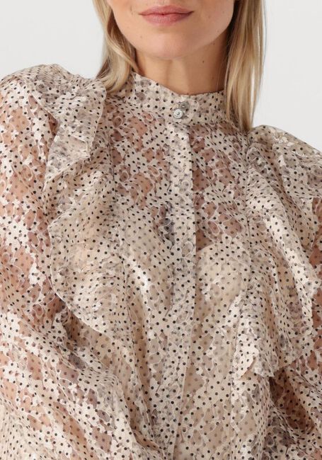 Gebroken wit BRUUNS BAZAAR  BBYONAS SHIRT - large