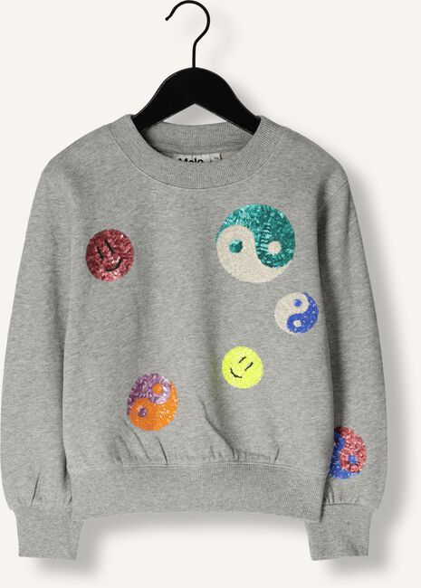 Lichtgrijze MOLO Sweater MARGE Lichtgrijze MOLO Sweater MARGE - large