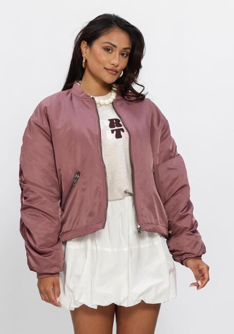 Roze OBJECT Jack OBJMARY NEW L/S LO SH BOMBER - large