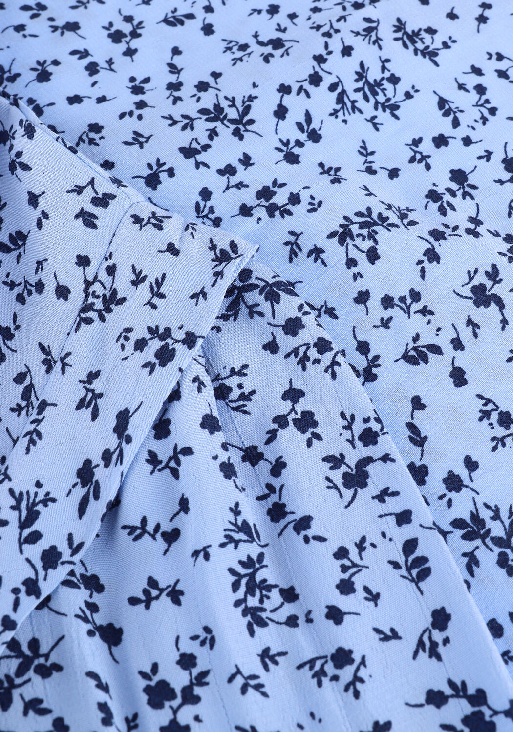 Blauwe Y.A.S.  YASCLORA LS SHIRT - large