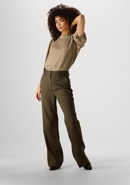 Olijf MINUS T-shirt RAVENA ROUND NECK BLOUSE - large