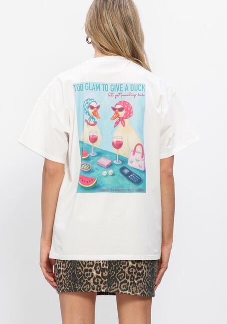 YDENCE T-shirt T-SHIRT DUCKS &Eacute;cru - large