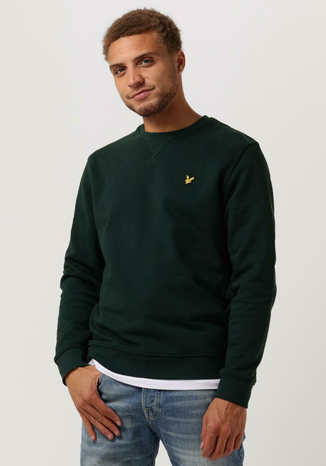 Lyle & scott shop crew neck sweater