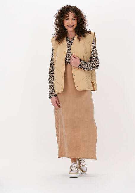 ANOTHER LABEL Veste sans manches EIRA VEST Sable - large