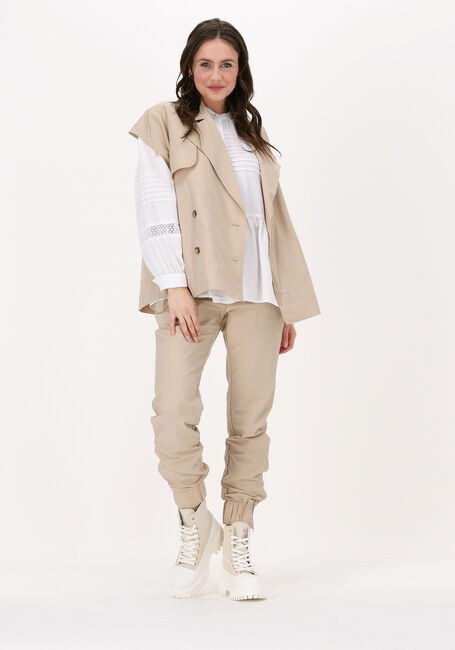 Witte LEVETE ROOM  ROBBYN 1 SHIRT - large