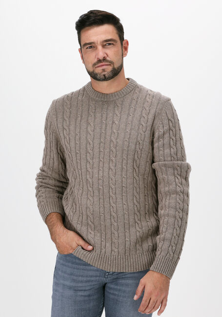 Taupe BOSS Trui NAMAZIO 10237252 - large