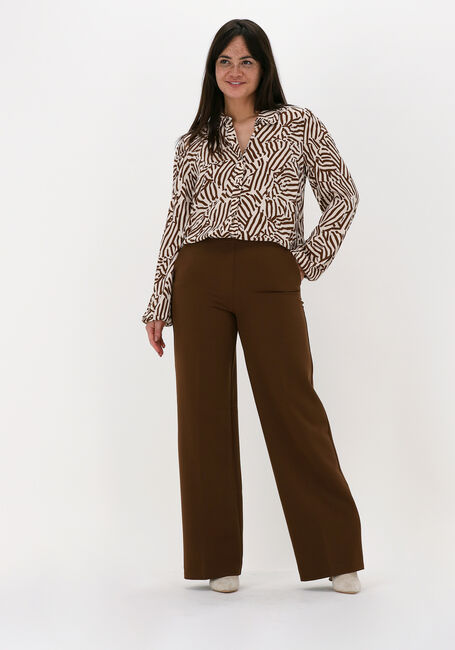 Bruine MODSTRÖM Pantalon NELLI PANTS - large