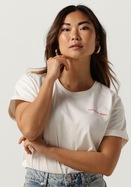 COLOURFUL REBEL T-shirt SELF LOVE CLUB BOXY TEE en blanc - large
