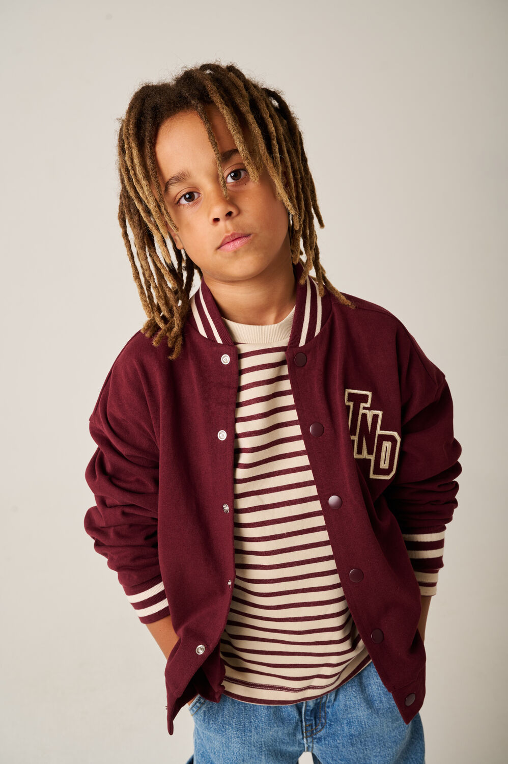 Bordeaux TUMBLE 'N DRY Trui JUMP SHOT - large