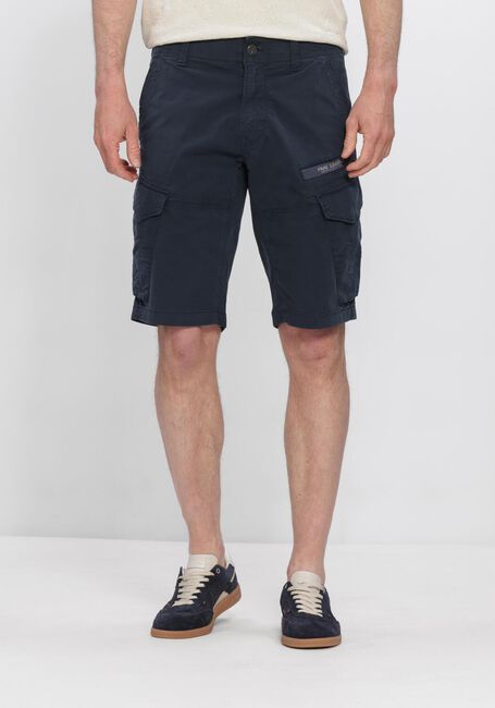 PME LEGEND Pantalon courte NORDROP CARGO SHORTS STRETCH TWILL Bleu fonc&eacute; - large