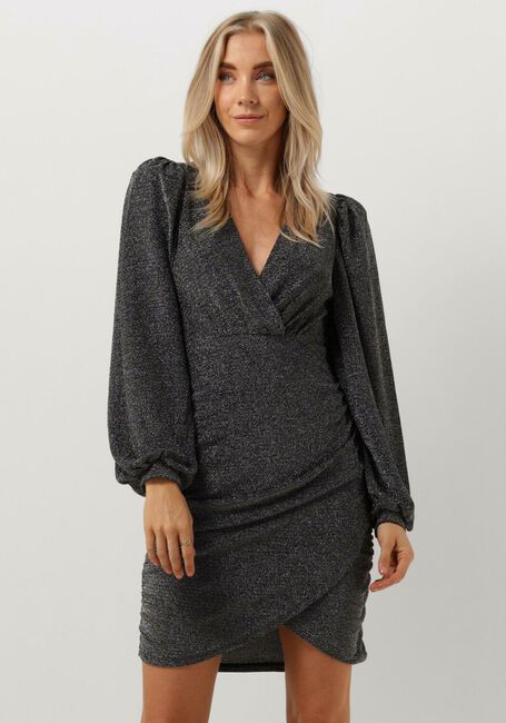 Y.A.S. Mini robe YASTIKKA LS GLITTER DRESS en noir - large