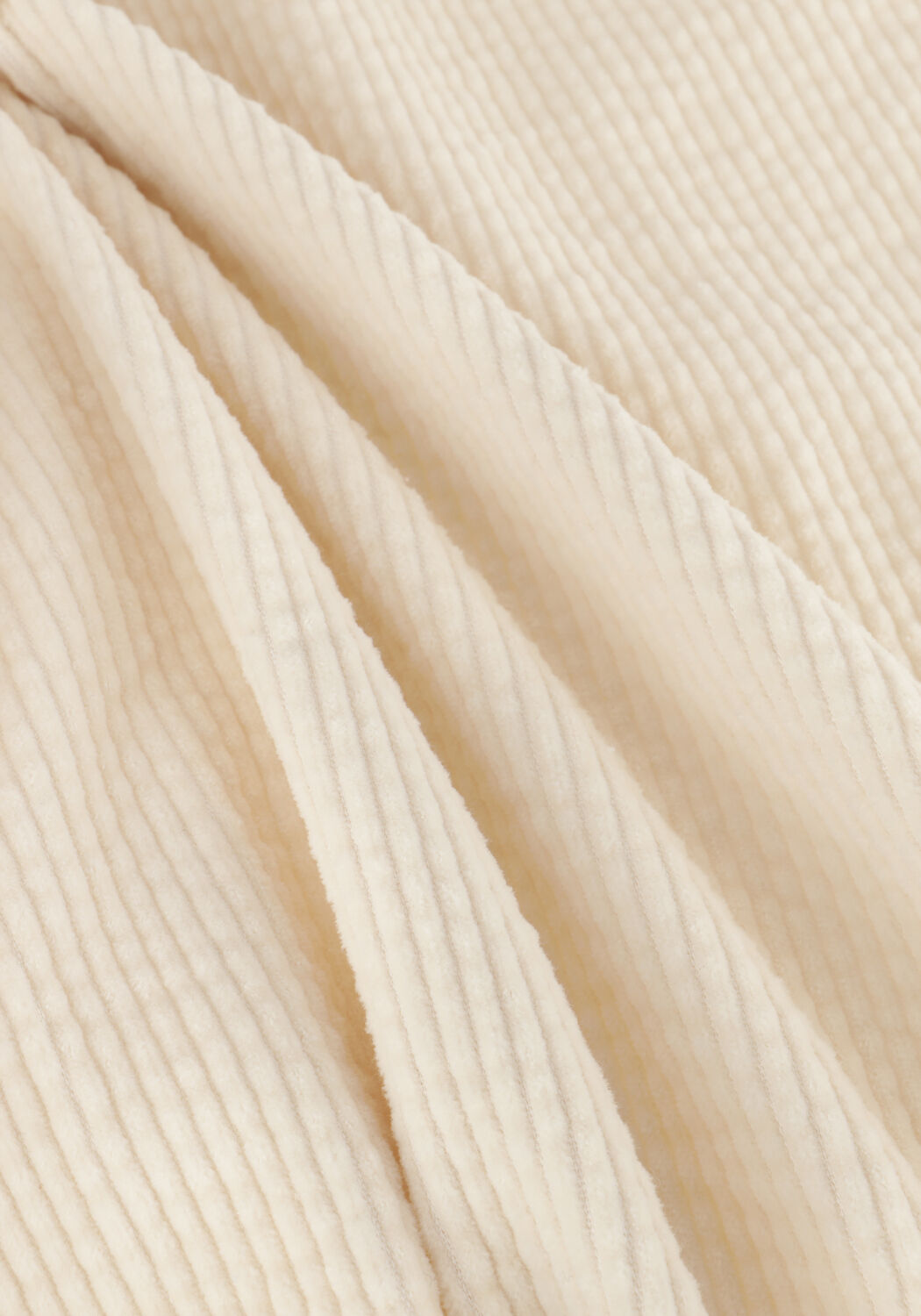 Gebroken wit ANERKJENDT T-shirt AKVILLADS CORDUROY S/S TEE - large