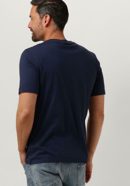 SCOTCH & SODA T-shirt GARMENT DYE LOGO CREW T-SHIRT Bleu foncé - large
