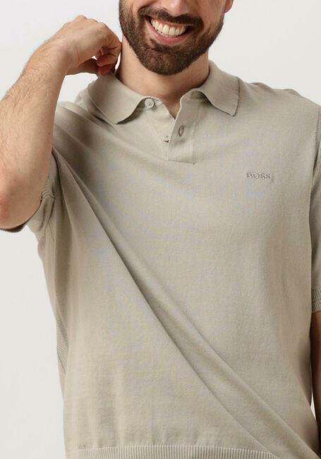 BOSS ORANGE Polo ASAC_P en beige - large