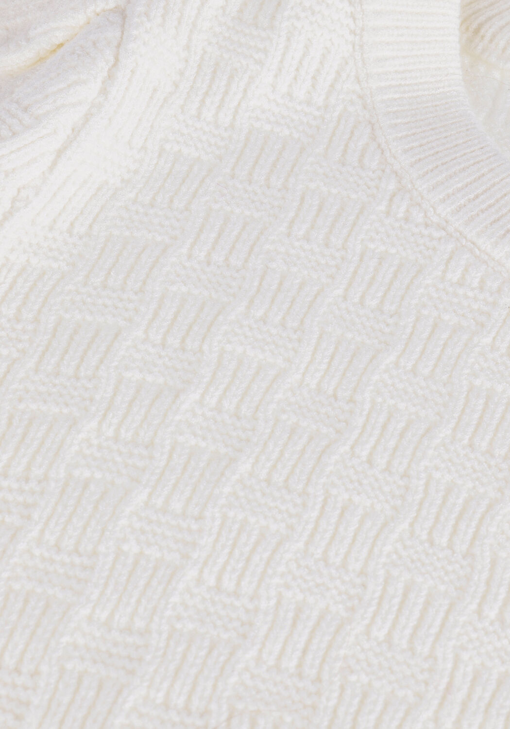 MINUS Pull JASMINE KNIT TEE Blanc - large
