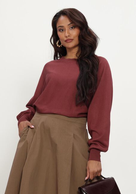 MINUS Pull MSDANA BAT SLEEVE KNIT PULLOVER Bordeaux - large