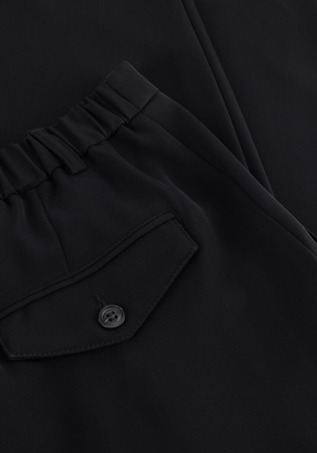 SUMMUM Pantalon large TROUSERS WIDE FLUID en noir - large