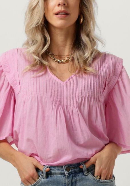 CIRCLE OF TRUST Haut TERRI BLOUSE en rose - large