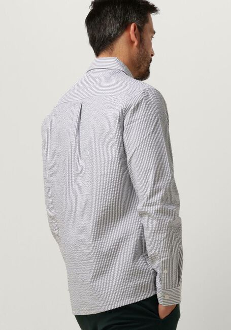 ANERKJENDT Chemise décontracté AKKURT L/S STRIPE SHIRT Blanc - large