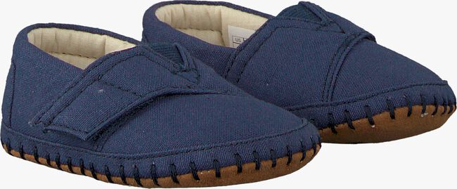 Blue TOMS shoe CRIB ALPARGATA  - large