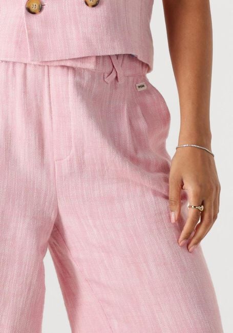 Roze POM AMSTERDAM Broeken/jumpsuits PANTS SHELL PINK - large