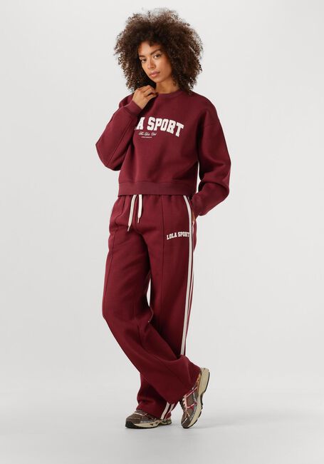 THE LOLA CLUB Pantalon de jogging JADE Bordeaux - large
