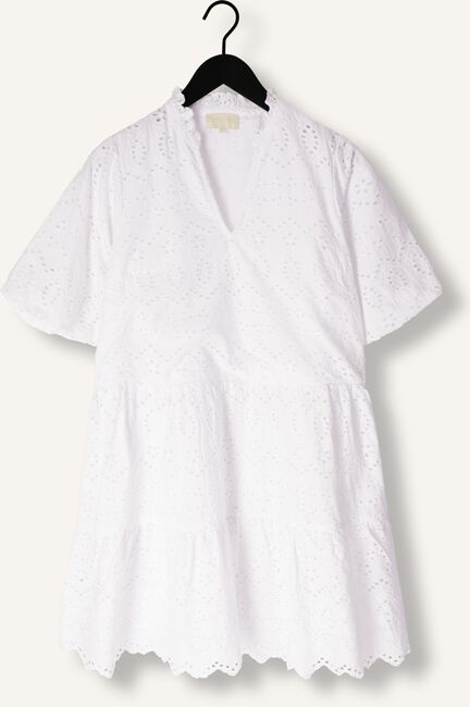 Witte NOTRE-V Mini jurk NV-DONNA DRESS BRODERIE ANGLAISE DRESS Witte NOTRE-V Mini jurk NV-DONNA DRESS BRODERIE ANGLAISE DRESS - large