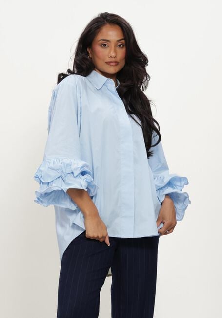 CO'COUTURE HALENCC FLARE SHIRT Blouses Bleu clair - large