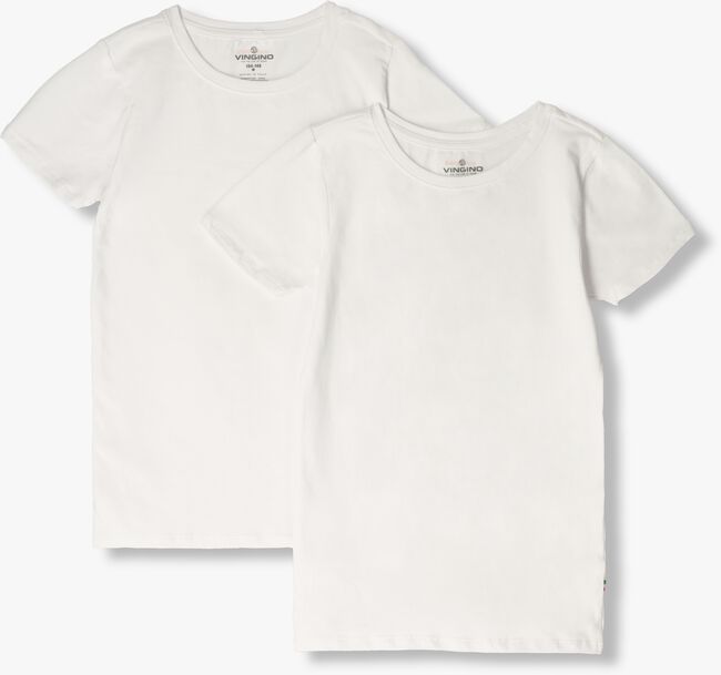 VINGINO T-shirt BOYS T-SHIRT ROUND NECK (2-PACK) en blanc - large