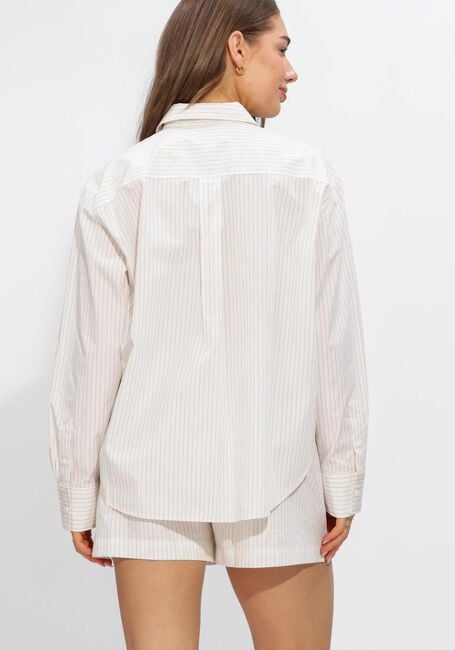 Witte CALVIN KLEIN  YARNDYE COTTON POPLIN RELAXED SH - large