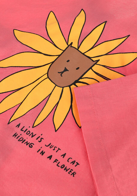 Roze Jelly Mallow  LION CROPPED SHIRT - large