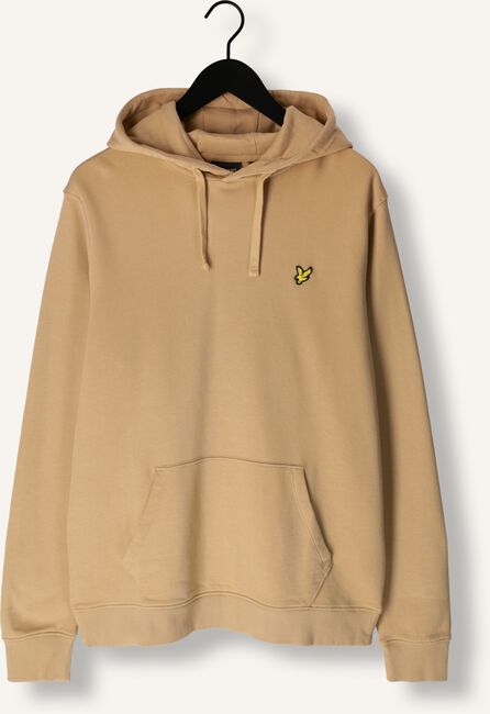 Khaki LYLE & SCOTT Truien/vesten PULLOVER HOODIE Khaki LYLE & SCOTT Truien/vesten PULLOVER HOODIE - large