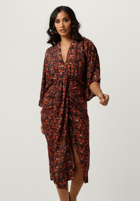 Zwarte SISSEL EDELBO Maxi jurk JUNO DRESS MAXI - large