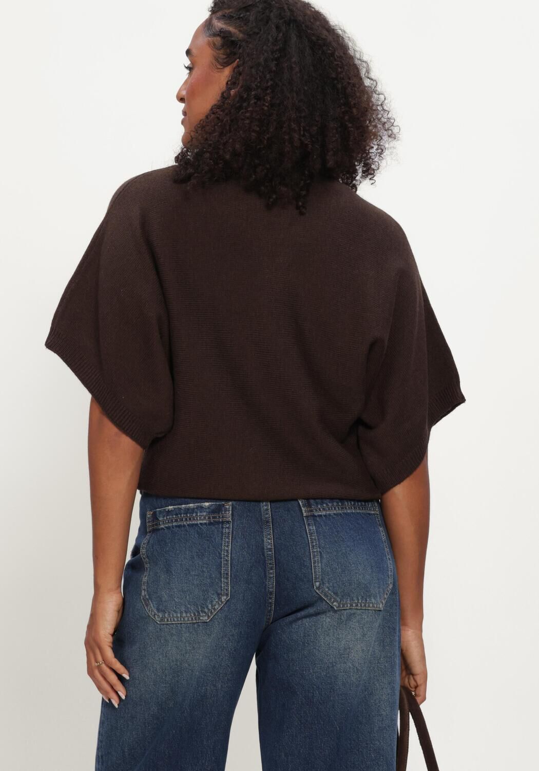 GRACE & MILA Pull PULLOVER en marron - large