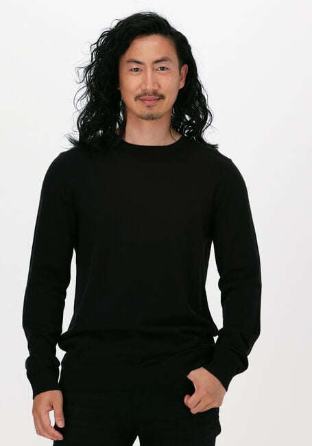 SELECTED HOMME Pull SLHBERG CREW NECK NOOS en noir - large