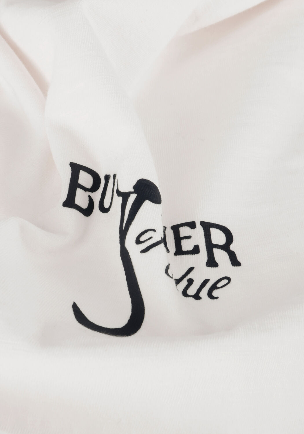 Ecru BUTCHER OF BLUE T-shirt FRESCO SMALL VINTAGE TEE - large