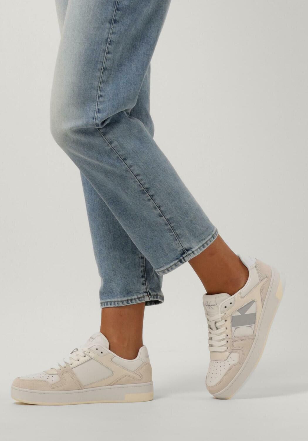 CALVIN KLEIN Baskets basses BASKET CUPSOLE WOMEN en blanc - large