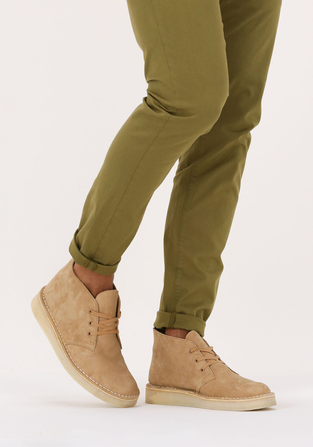 Camel CLARKS ORIGINALS  DESERT COAL - large