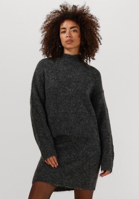 NEO NOIR Pull PAULINA FLUFFY KNIT BLOUSE Gris foncé - large